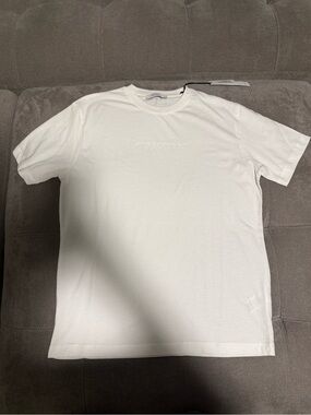 Gazzarrini White Logo Tee Shirt